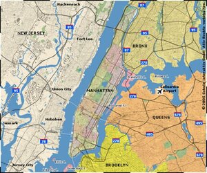 New York City - Karte von Manhattan ©newyork.de